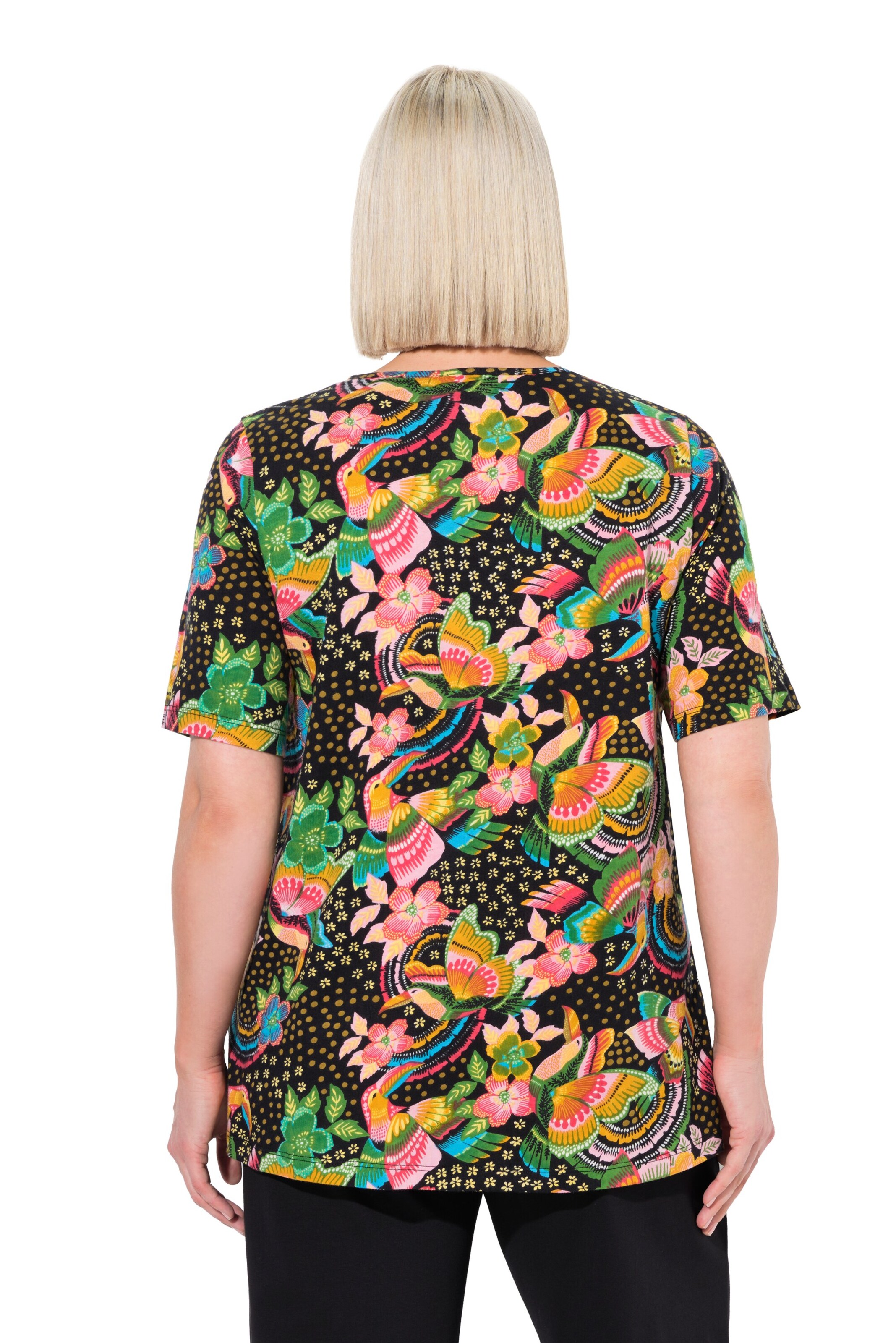 Ulla Popken Shirt in Zwart