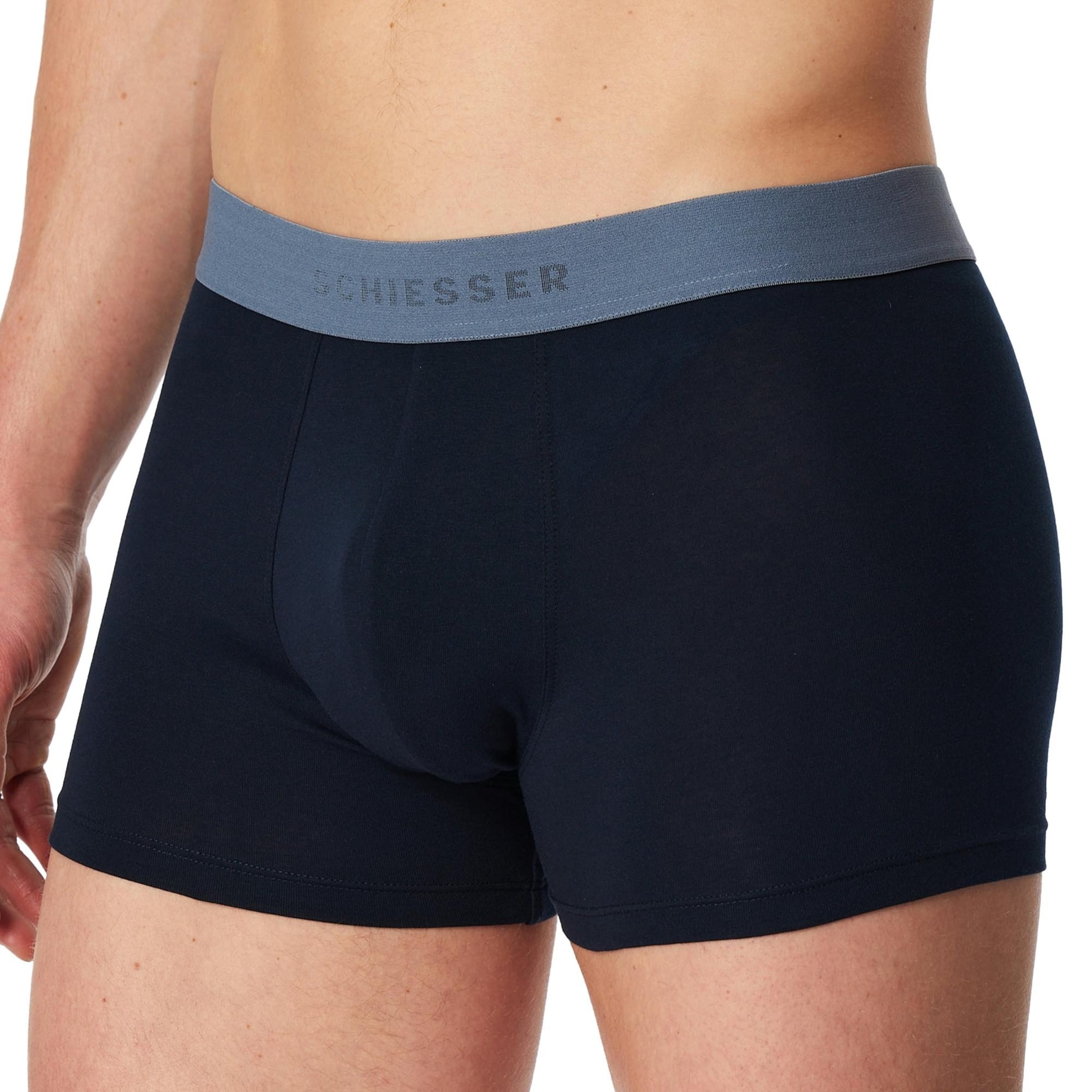 SCHIESSER Boxeralsók - kék