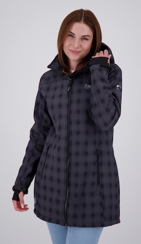 deproc Übergangsjacke 'KEELE PEAK II WOMEN' in Grau: Vorderseite