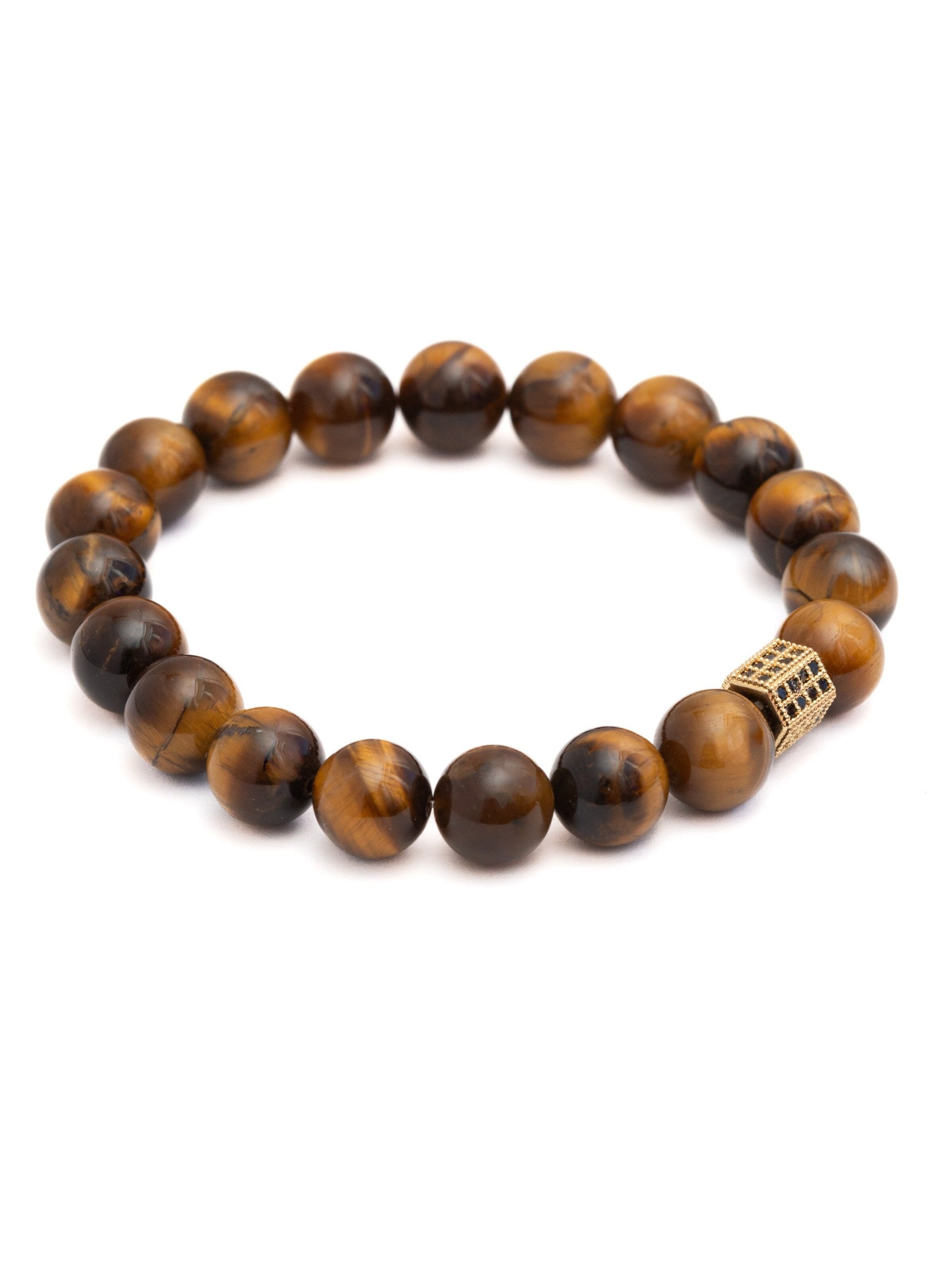 Secret Stones Bracelet 'Eye of Power' in Brown: front