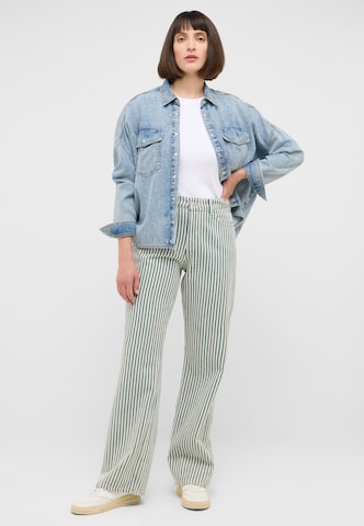 MUSTANG Flared Jeans 'Style Madison Wide' in Grün
