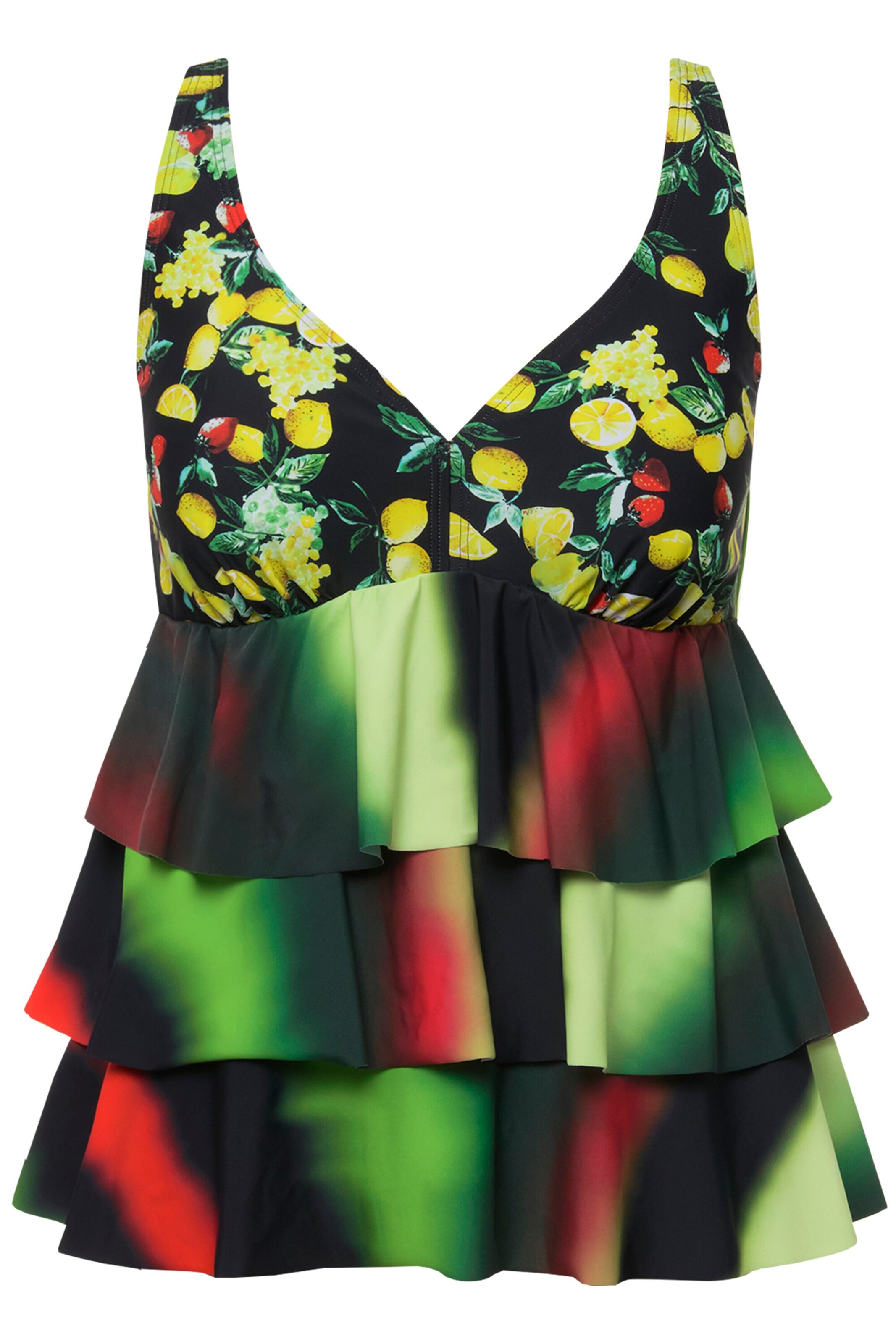 Ulla Popken Badpak in Zwart