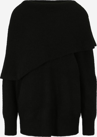 River Island Plus Sweater in Black: front