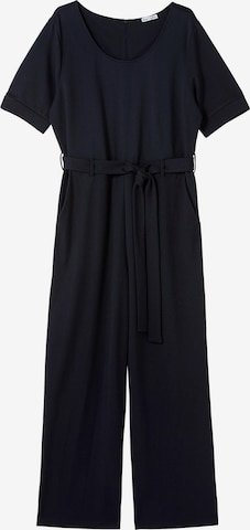 SHEEGO Jumpsuit in Blauw: voorkant