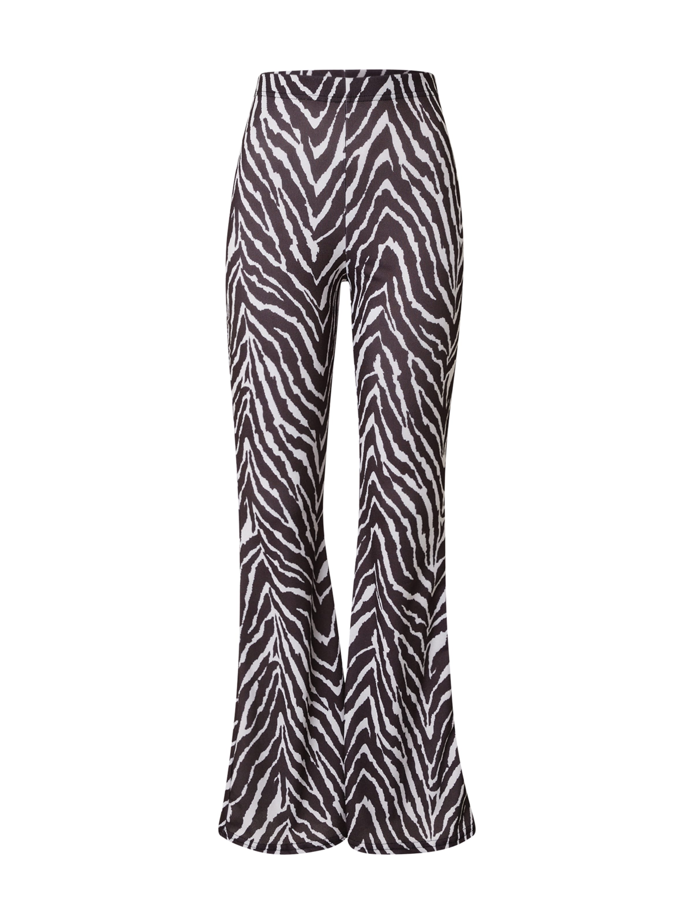 Nasty Gal Rozšírený strih Legíny - Čierna: predná strana