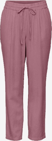 Pantalon 'VMJESMILO' VERO MODA en rose : devant