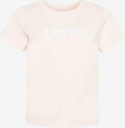 Levi's® Plus T-shirt 'PERFECT TEE' en crème / blanc, Vue avec produit