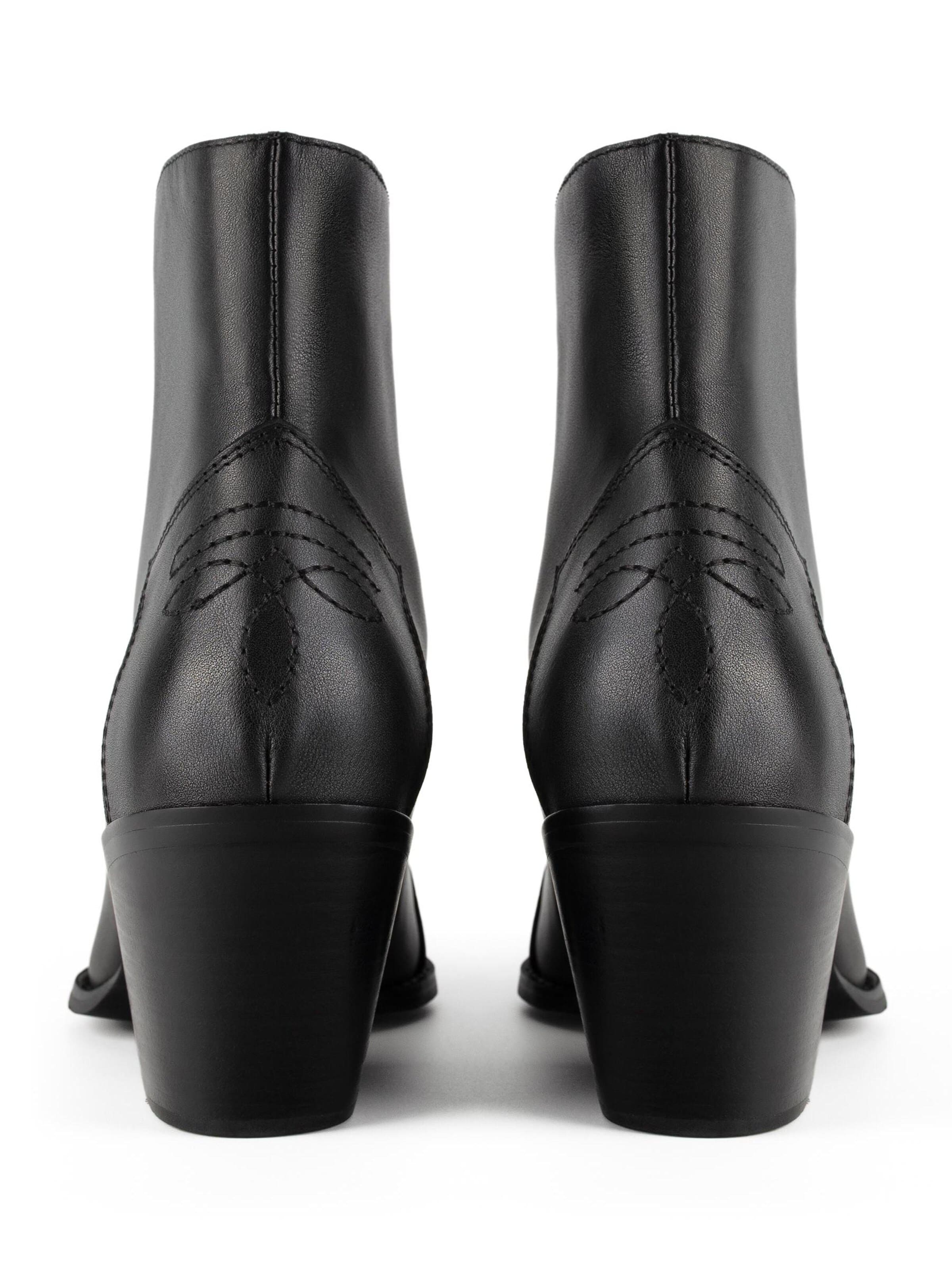 L37 HANDMADE SHOESGležnjače 'JUST CAN'T EXPLAIN' - crna boja