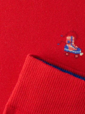 Von Jungfeld Socks 'RETRO ICONS' in Red