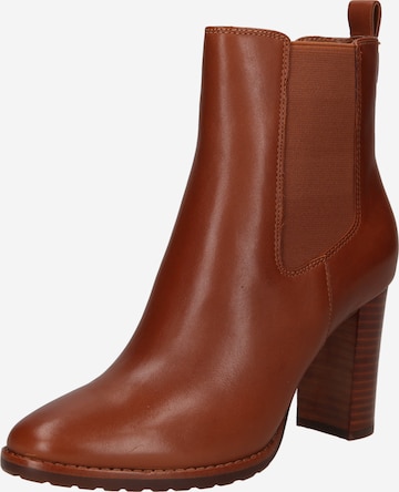 Boots chelsea di Lauren Ralph Lauren in marrone: frontale