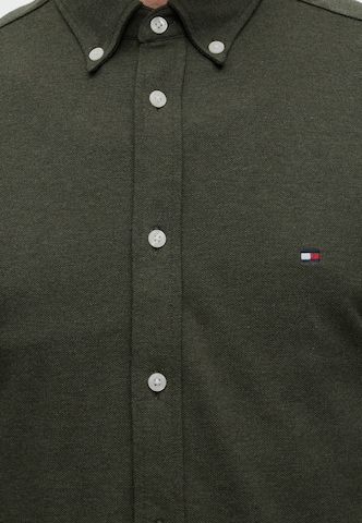 Slim fit Camicia di TOMMY HILFIGER in verde