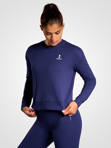 nordicdots Sportsweatshirt 'Organic Sweatshirt' i blå: forside