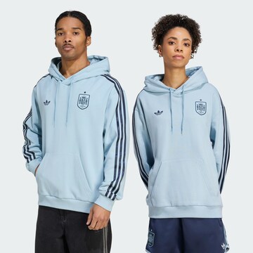 ADIDAS ORIGINALS Суичър 'FEF Spanien' в синьо: отпред