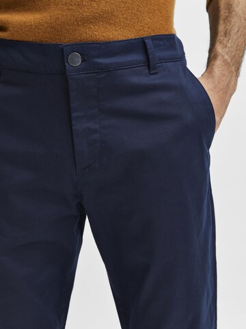 SELECTED HOMME Обычный Брюки-чинос 'Buckley' в Синий