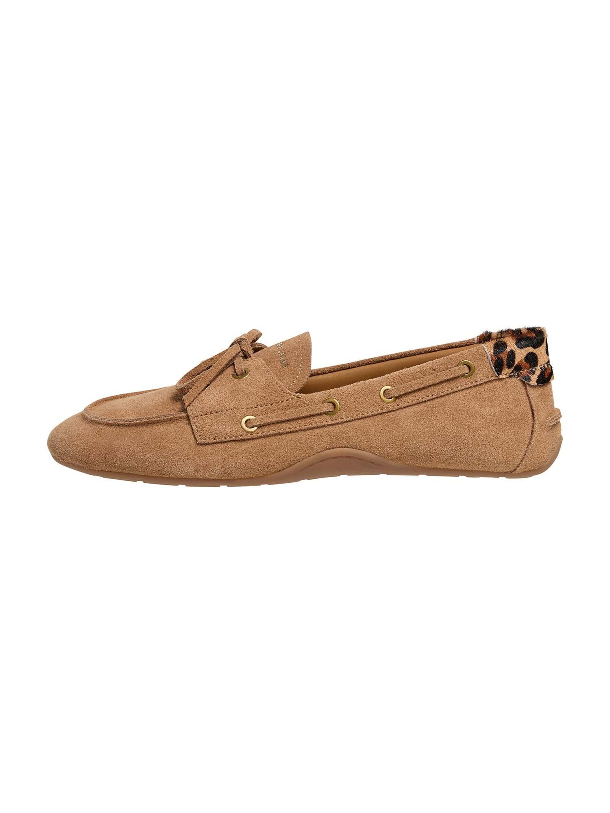 Pepe Jeans Moccasin 'Noa Star' in Brown: front