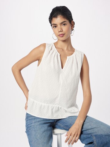 GAP Blouse in White: front