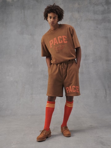 Pacemaker Loosefit Shorts 'Jordan' -  (GOTS) in Braun