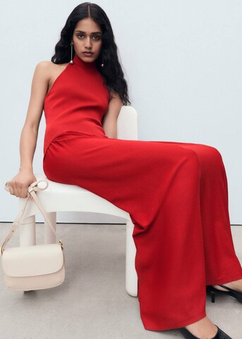 MANGO Knitted dress 'Marti' in Red