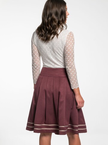 SPIETH & WENSKY Skirt 'Enara' in Red