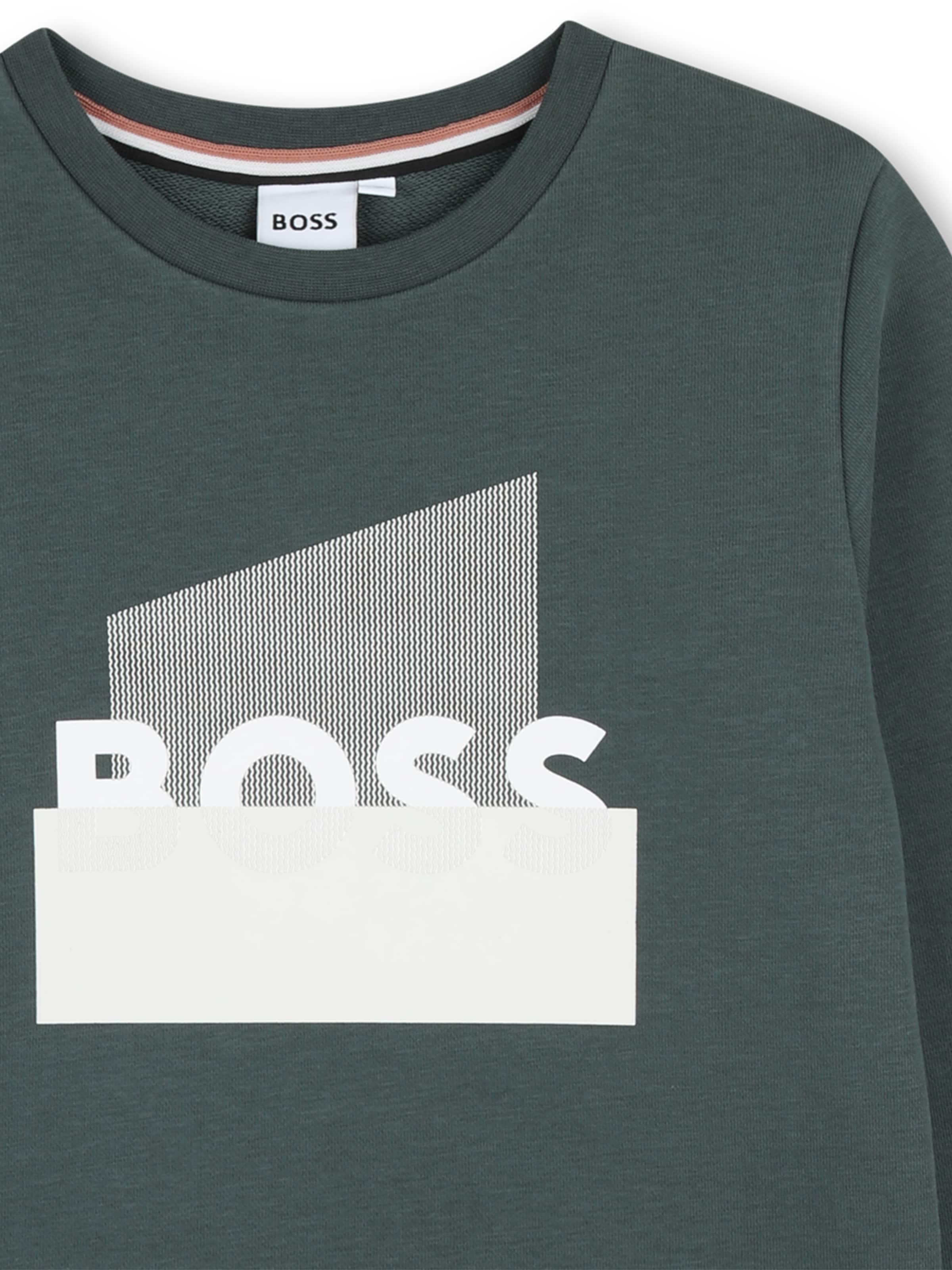 BOSS Majica | zelena barva