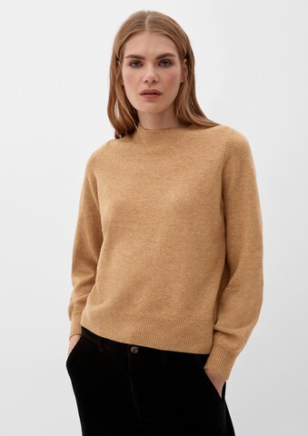 s.Oliver Pullover in Braun: predná strana