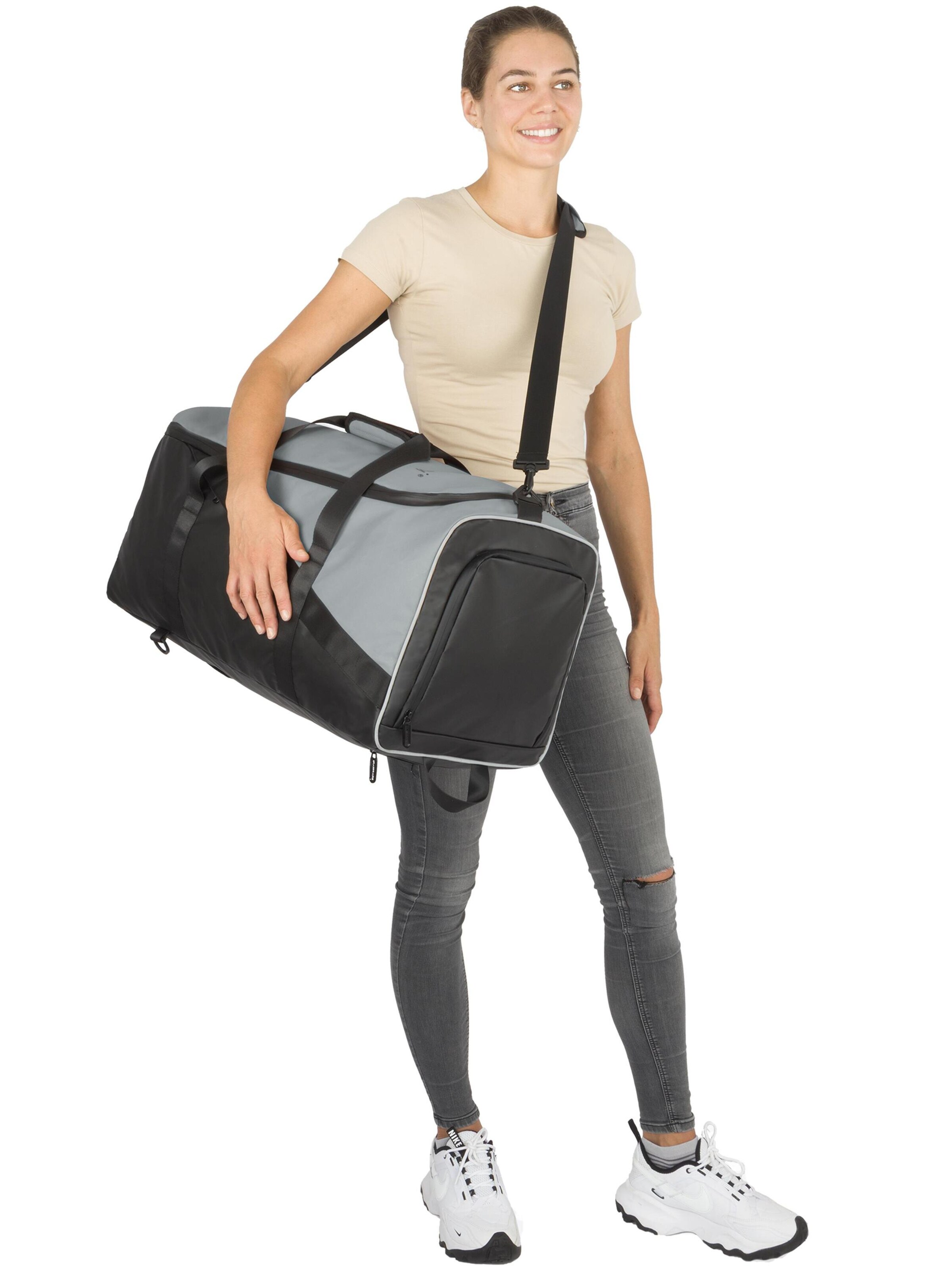 Borsa sportiva ' Ostpass ' di normani in grigio