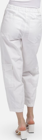 Loosefit Pantalon HELMIDGE en blanc