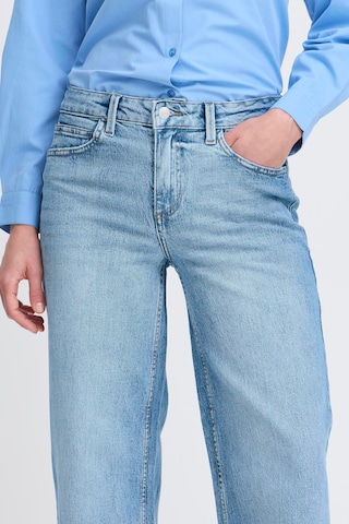 b.young Wide Leg Jeans 'BYKYJLA' in Blau