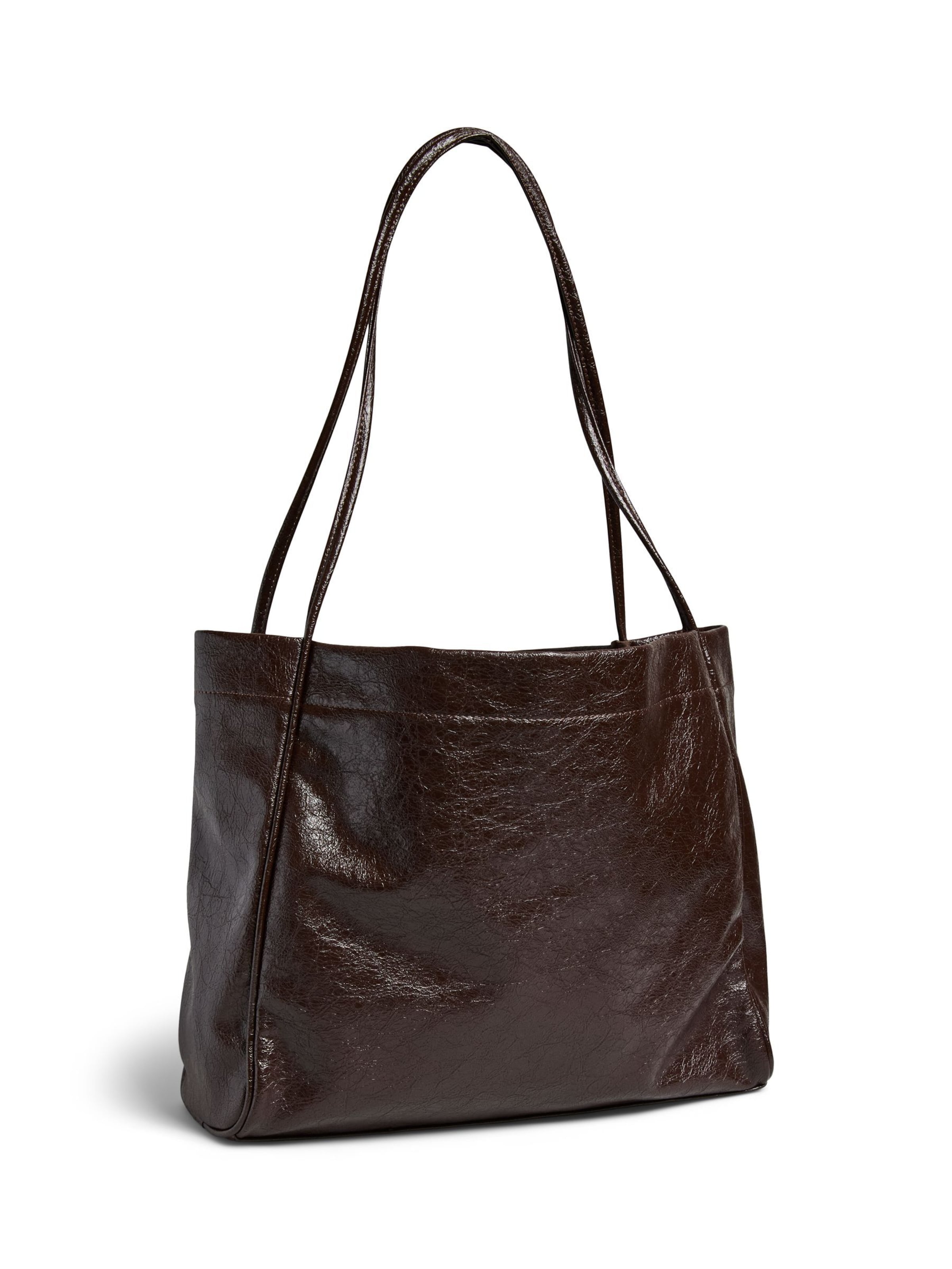 PIECES - Bolso de hombro 'PCAnnie' en marrón