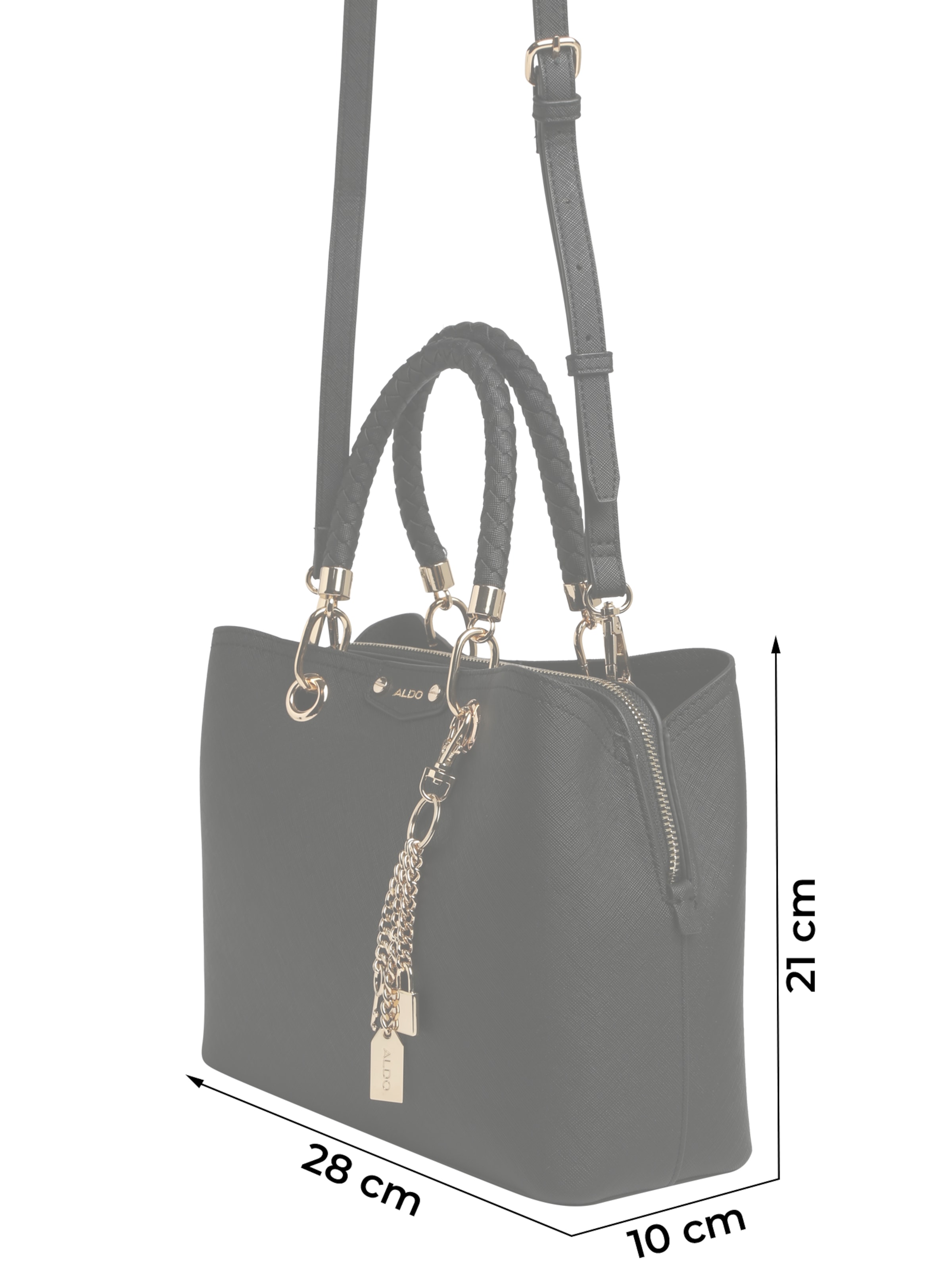 ALDO - Malas de tiracolo 'LOTHYCAN' em preto