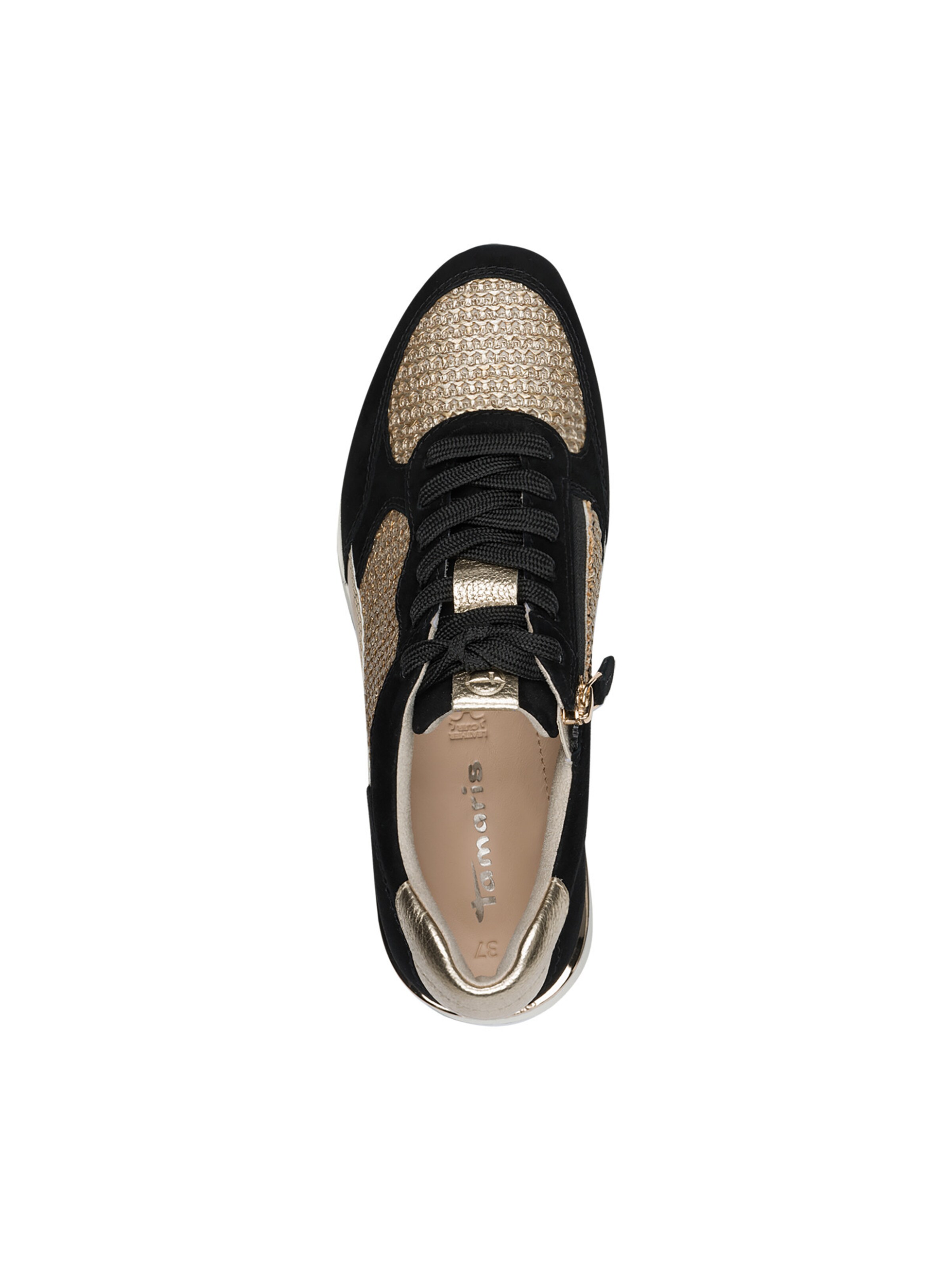 Baskets basses ' 1-23748-46 ' Tamaris en or