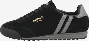 Sneaker bassa di Patrick in nero: frontale