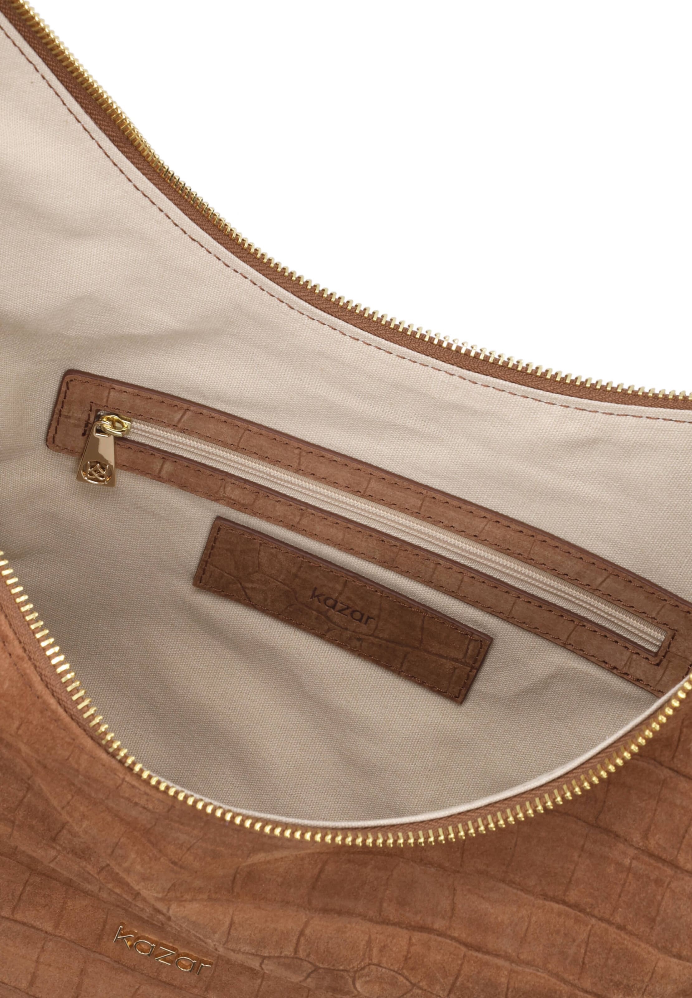 Kazar Schultertasche in Braun