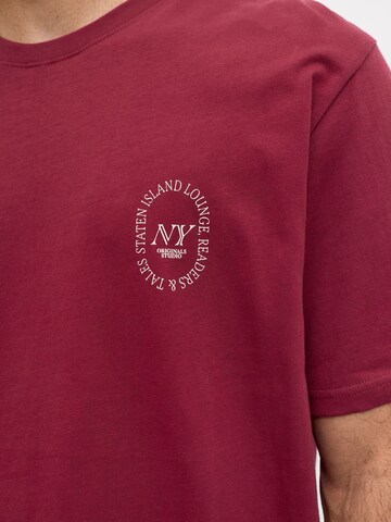 JACK & JONES Shirt in Rood