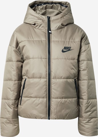 Nike Sportswear Winterjas in Groen: voorkant