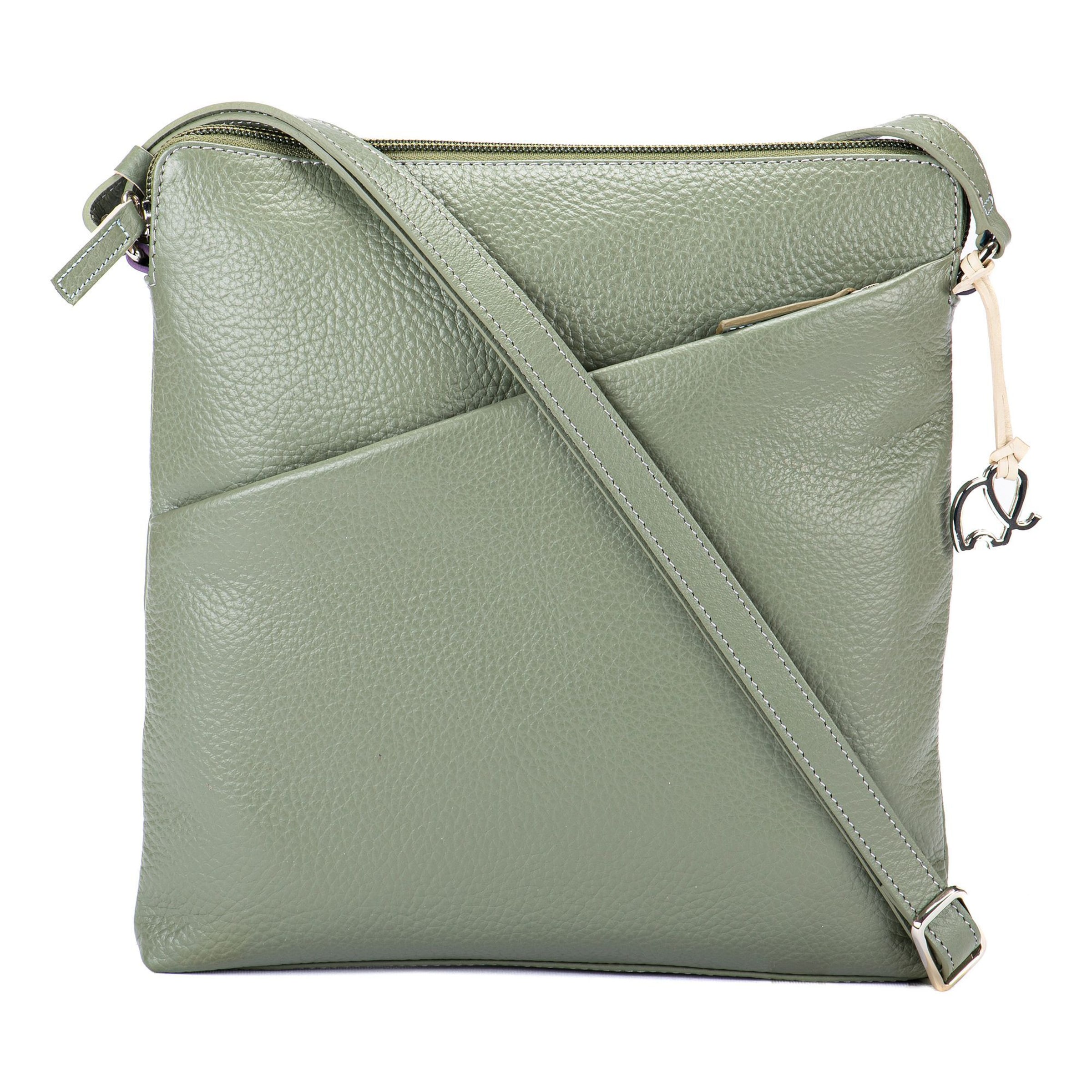 Sac à bandoulière 'Milano' mywalit en vert : devant