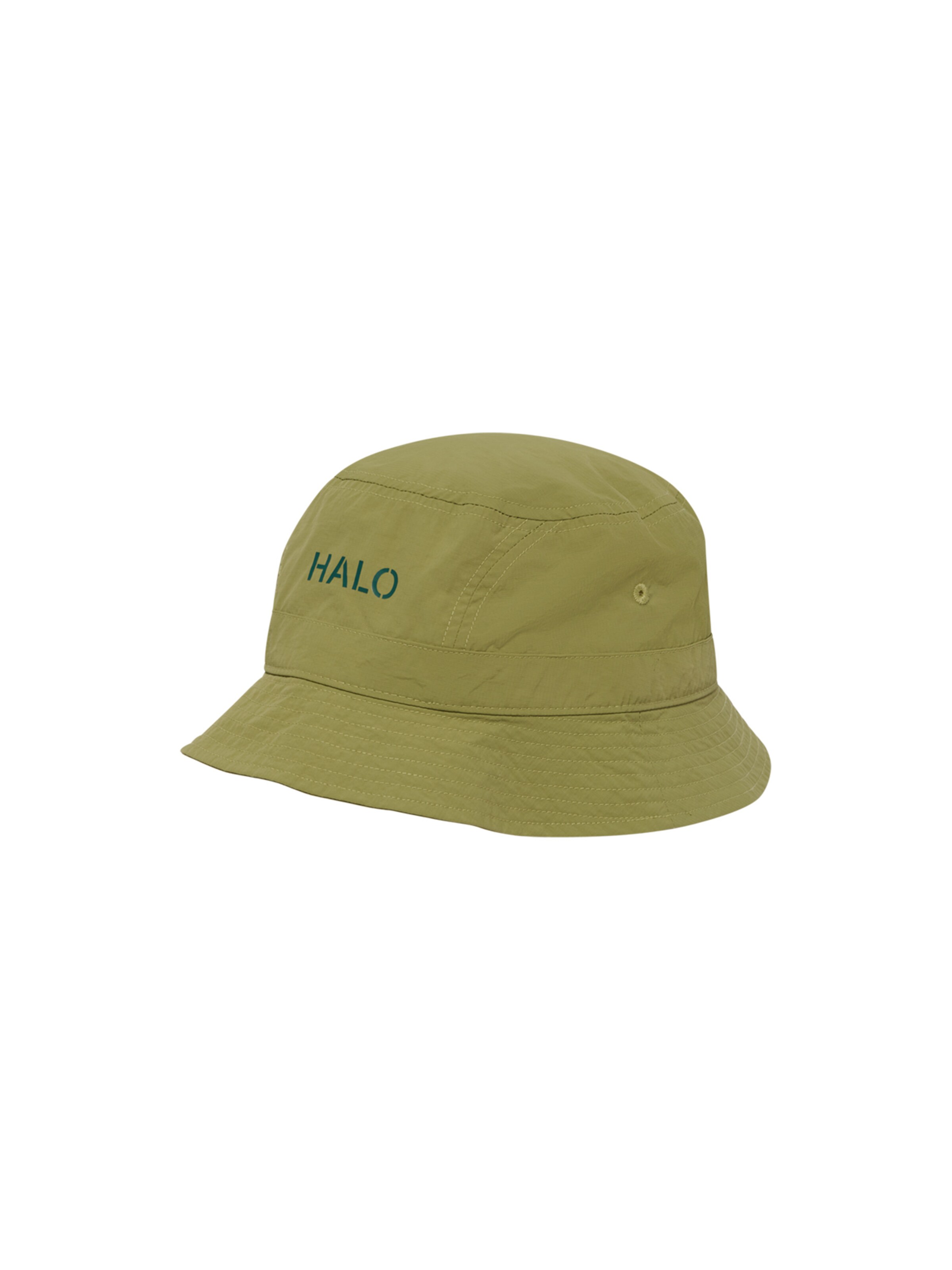 HALO Hoed in Groen: voorkant
