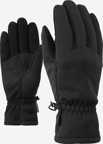 ZIENER Athletic Gloves 'Importa' in Black: front