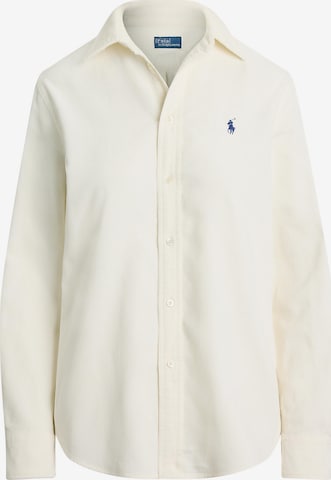 Polo Ralph Lauren Bluse '14 WALE' i hvid: forside