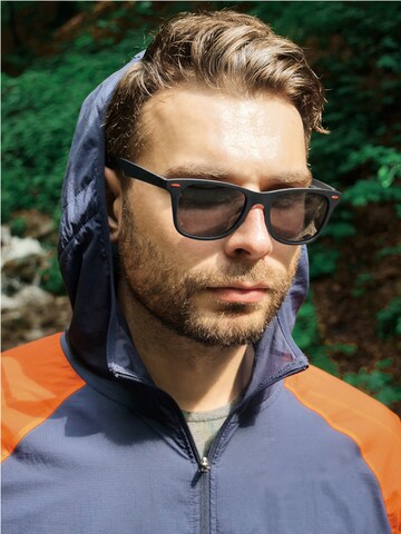 VEYREY Zonnebril 'Nerd Sonnenbrillen Nerd' in Rood