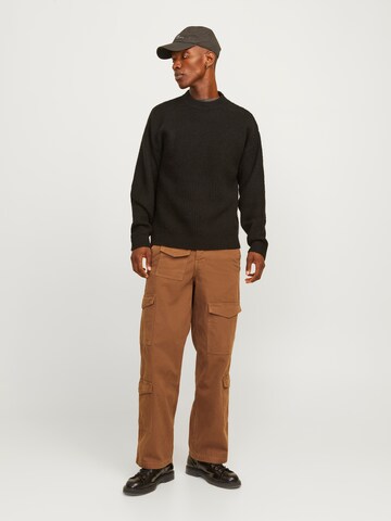 JACK & JONES Regular Cargobroek 'BILL RUSH' in Bruin