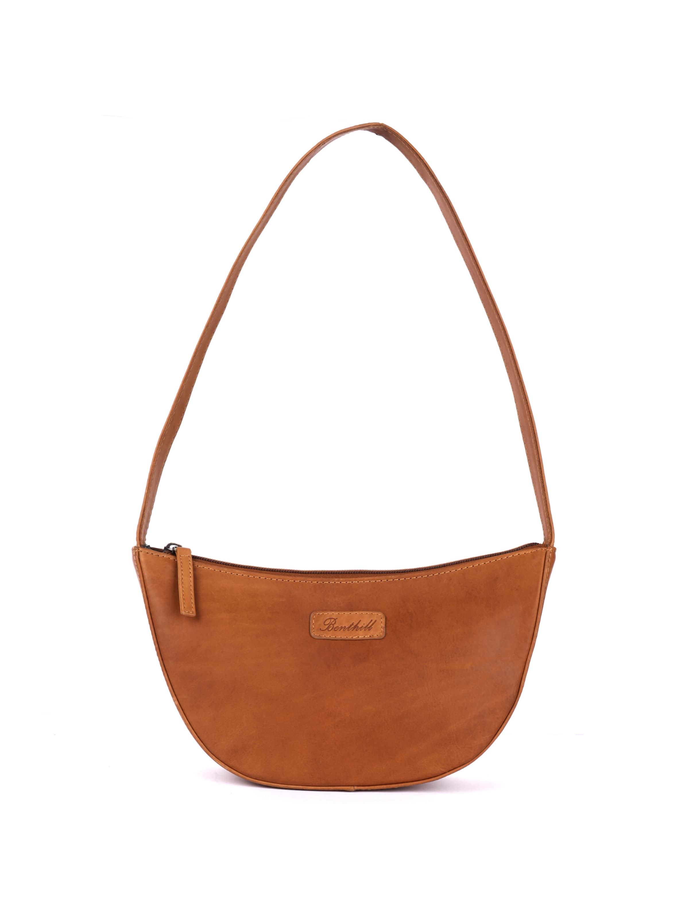 Benthill Shoulder Bag in Brown: front