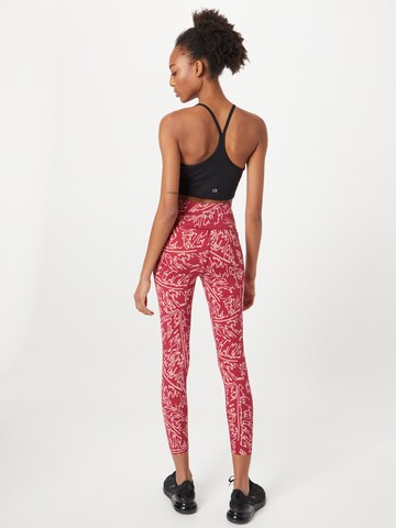 UNDER ARMOUR Skinny Sportovní kalhoty 'Meridian' – pink