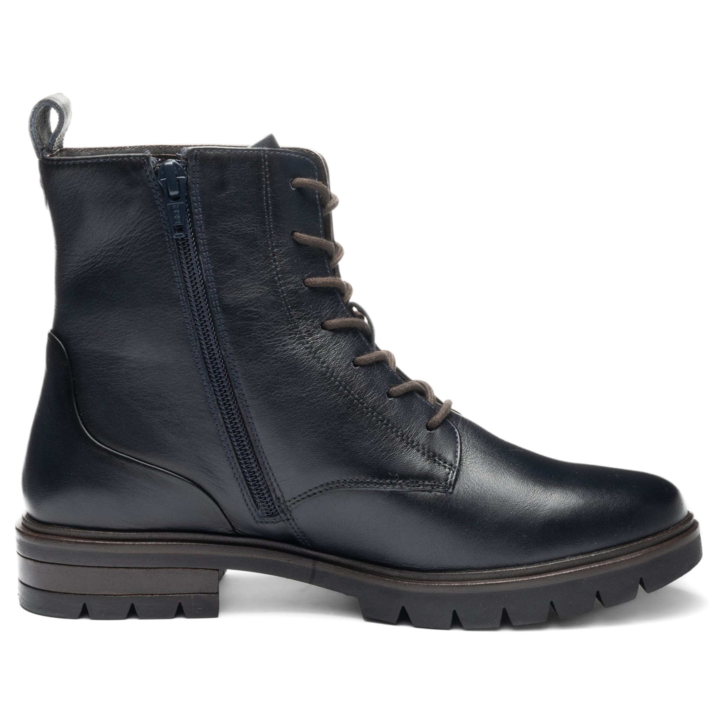 ARA Lace-Up Ankle Boots in Black