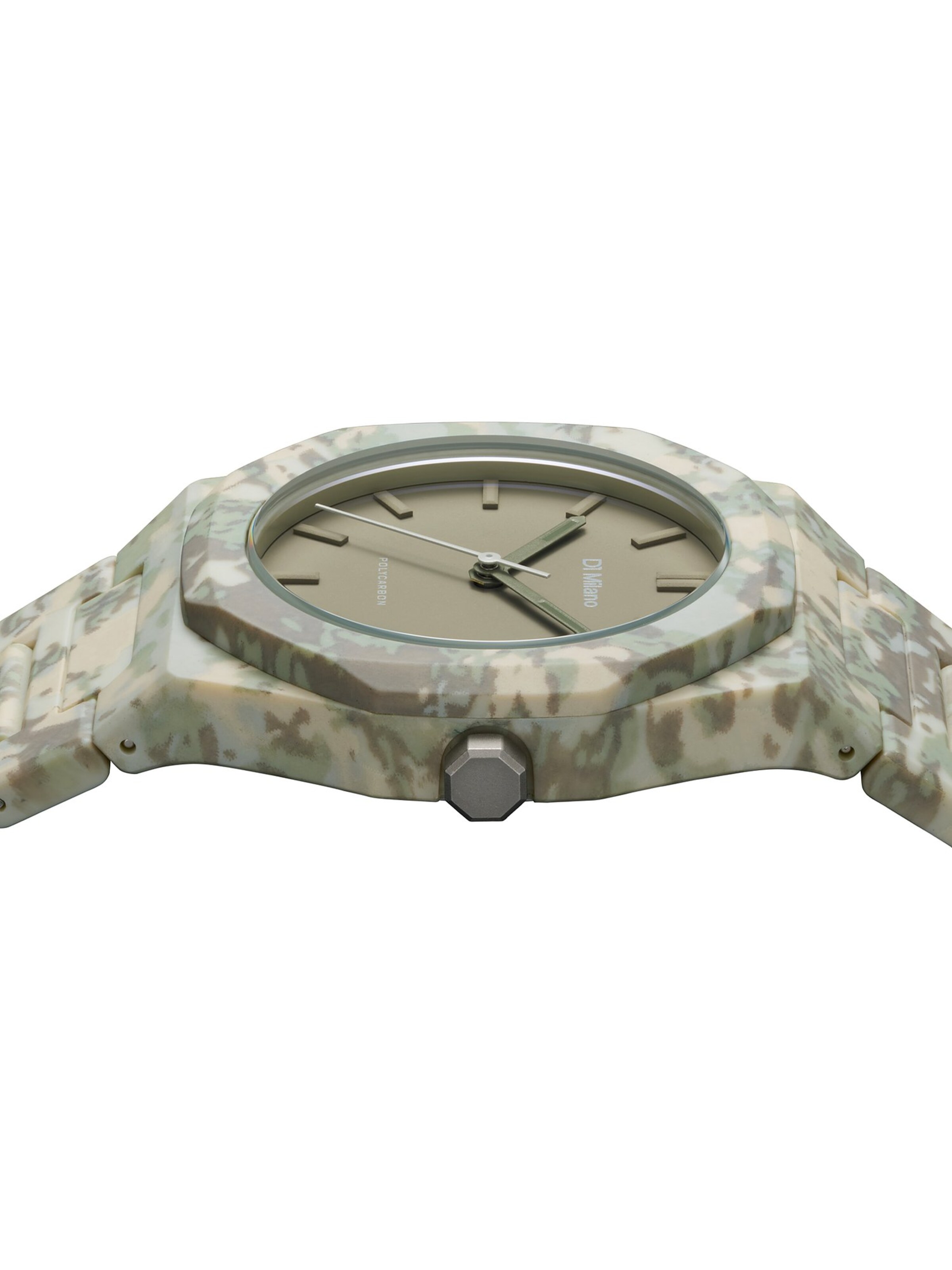 D1 Milano Analog Watch 'PCBJ39' in Green