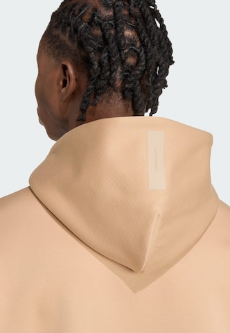 ADIDAS SPORTSWEAR Športová mikina so zipsom 'Z.N.E.' - Hnedá