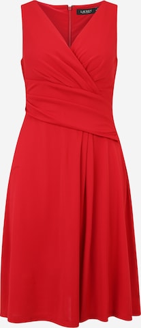Lauren Ralph Lauren Petite Коктейльное платье 'AFARA' в Красный: спереди