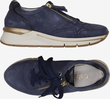 GABOR Sneaker 35 in Blau: Vorderseite