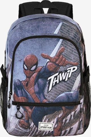 Zaino 'Spiderman Arachnid-Fan Fight 2.0' di marvel in rosso: frontale