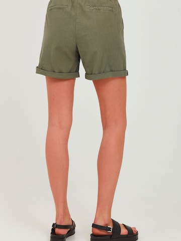 Loosefit Pantalon à pince 'OXLina' Oxmo en vert